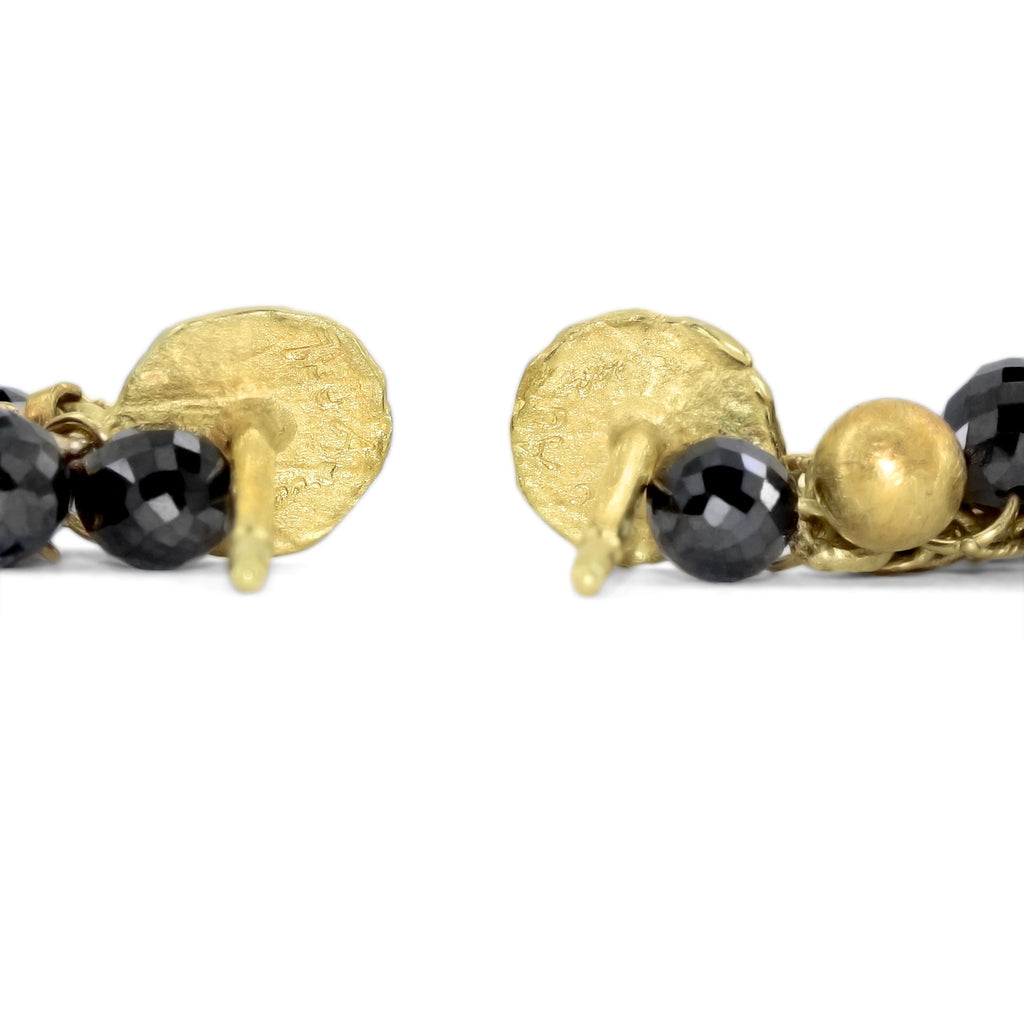 Buy Black Compelling Tassel Earring – Odette